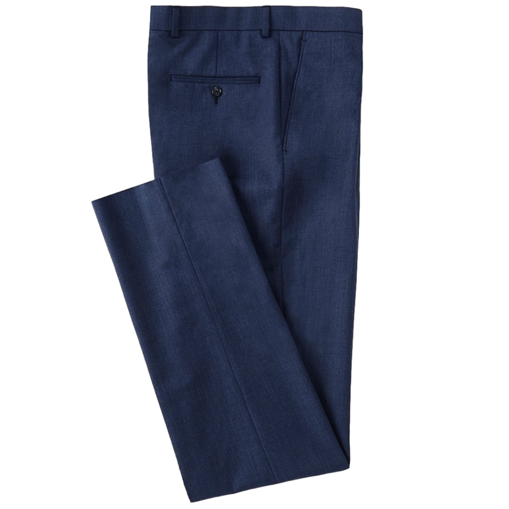 Hart Schaffer Navy Dress Pants Men’s 46x40 Long NWT Single Pleat Classic Fit